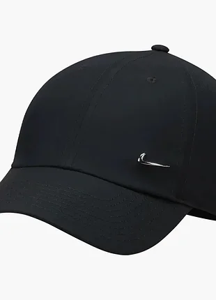 Чорна кепка nike metal swoosh heritage86 оригінал найк метал свуш бейсболка nike sportswear nike big swoosh нові колекції
