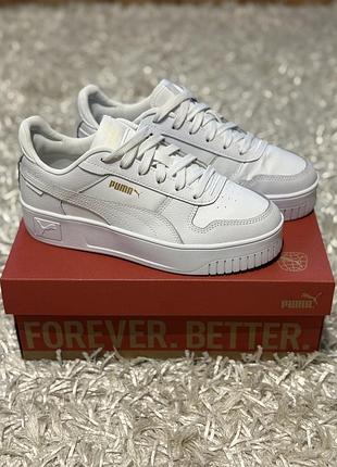Кроссовки женские puma carina street jr, размер 38