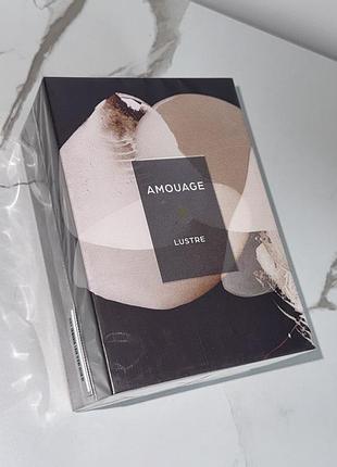 Парфуми нішеві духи східна розкіш amouage розкішний аромат ✨lustre✨оман