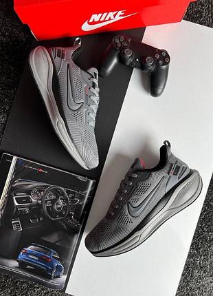 Чоловічі кросівки nike air zoom x react grey