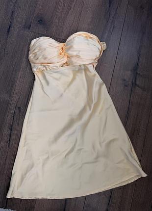 Сукня атласна shein