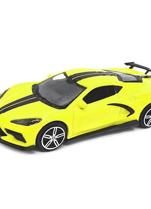 Колекційна автомодель chevrolet corvettestingray couple 2020 18-30010b-10 масштаб 1:43