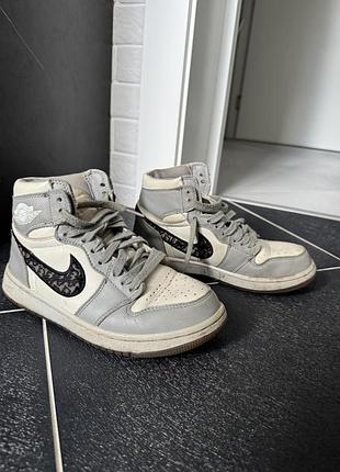Air jordan кросівки dior 36,5 розмір жіночі