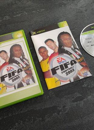 Диск fifa football 2003 (xbox original)