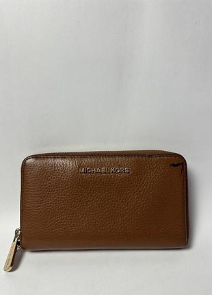 Великий фірмовий шкіряний гаманець michael kors
