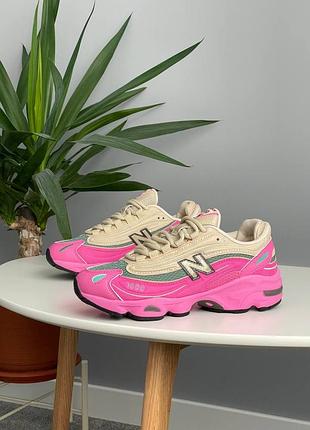 😍 женские кроссовки new balance 1000 tan pink green