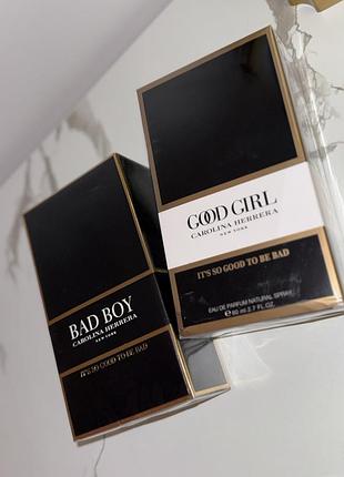 Набір парфумів carolina herrera ✨для неї+для нього✨ духи шлейфові аромати