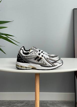 Мужские кроссовки new balance 1906r'metallic silver gold