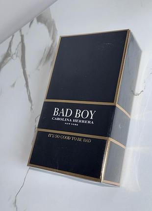 Парфуми carolina herrera ✨для нього bad boy✨ духи шлейфовий аромат