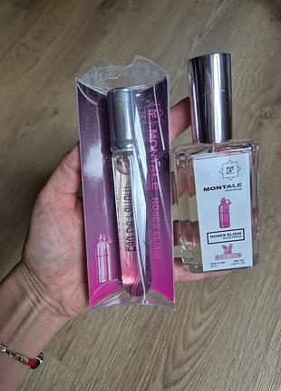 Парфуми жіночі  montale roses elixir, 60мл + 20мл, нові