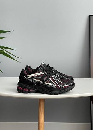 😍 женские кроссовки new balance black dragon berry