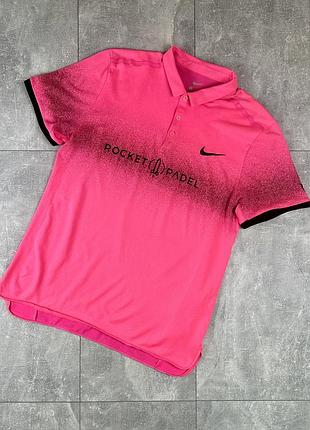 Nike rodger federer поло футболка
