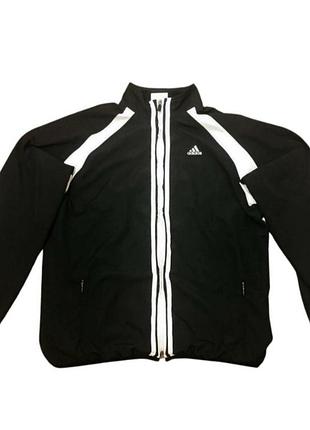Вітрівка adidas climaproof чорна l (фактично s-m)