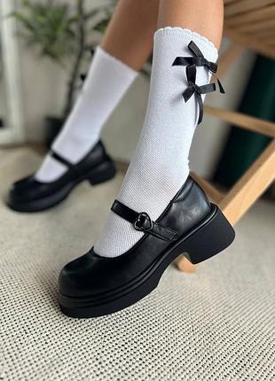 Школьные туфли для девочки