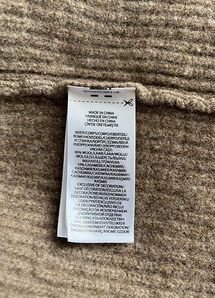 Светр пуловер polo ralph lauren бежевий  кемел вовна коси xl-l.38-42 10