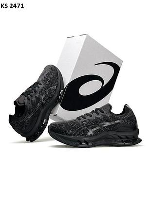 Стильные кроссовки asics gel-kinsei black
