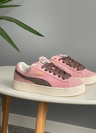 Кроссовки женские puma suede xl future pink