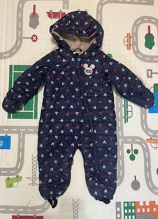Зимовий комбінезон disney baby 86р