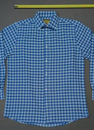 Воротник 41 см toplook size xl рубашка в клетку finest cotton classic fit 
пуговицы брендированные