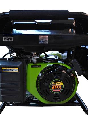 Бензиновый генератор procraft gp35 + масло 4т 3