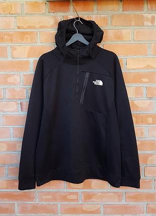 The north face mountain fleece 1/4 zip худи кофта на флисе оригинал (xxl)