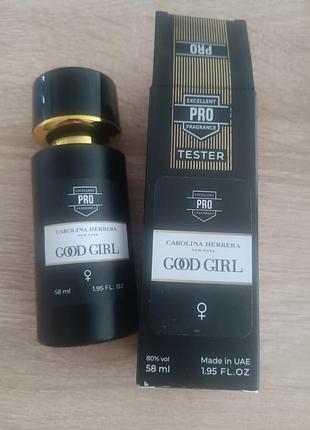 Женский тестер carolina herrera good girl 58ml