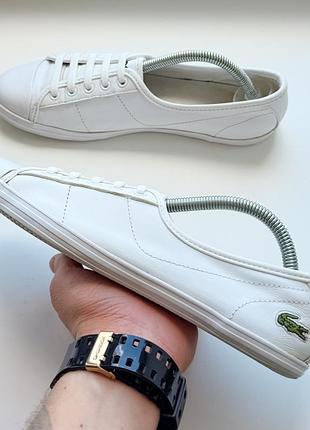 Низкие женские кеды lacoste ziane