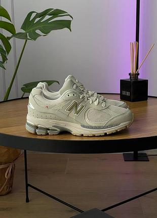😍 женские кроссовки new balance 2002r bone light aluminum leather