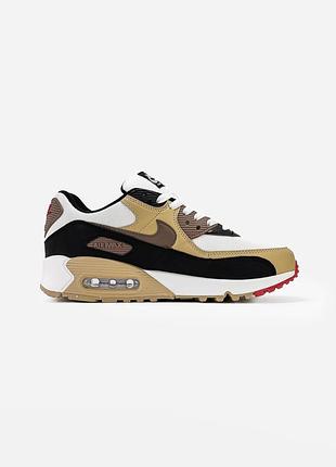 Кроссовки nike air max 90 light british tan khaki