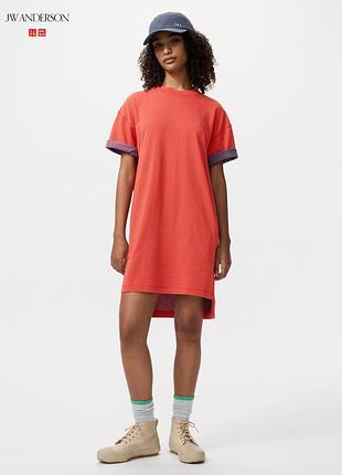 Оригінальна сукня футболка uniqlo jw anderson