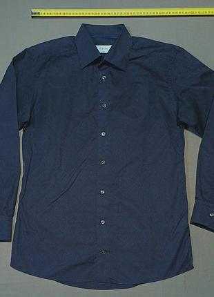 Воротник 40 см eton size 40 slim 15 3/4 в геометрический рисунок рубашка  
made in romania