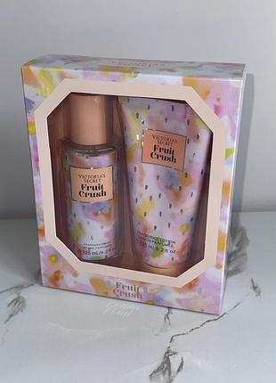 Victoria’s secret набір парфумований 🍭fruit crush🍭 спрей+лосьон для тіла