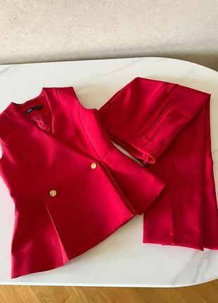 Костюм zara брючний