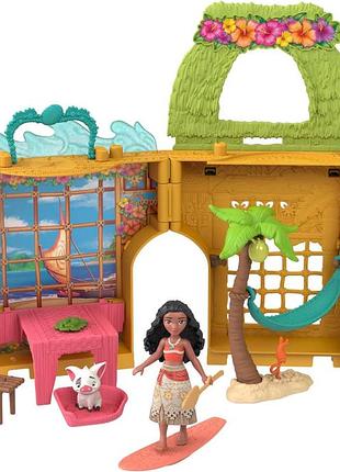 Игровой набор mattel disney princess домик моаны storytime stackers (jdp58)