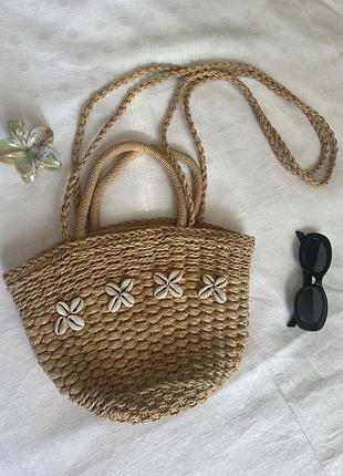 Плетена сумка primark