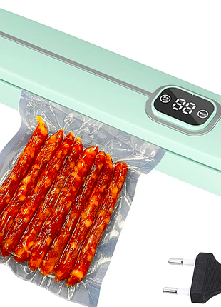 Вакуумный упаковщик продуктов питания с led дисплеем, vacuum sealer