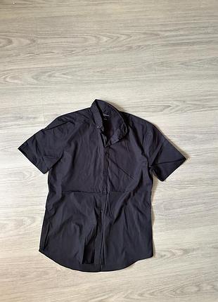Черная рубашка короткий кукла river island p.l