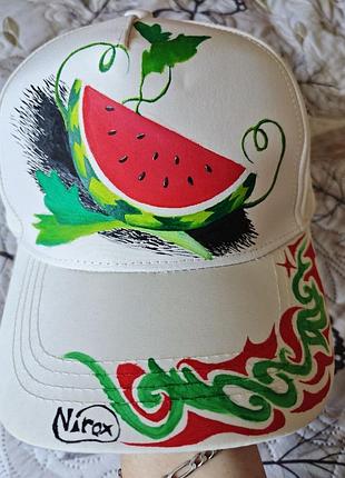 🍉 кастомна кепка «кавун» 🍉
