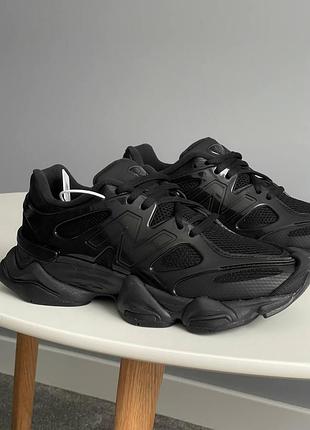 Мужские кроссовки new balance 9060 x black cat
