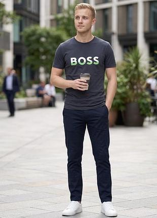 Оригінальна чоловіча футболка boss green logo l