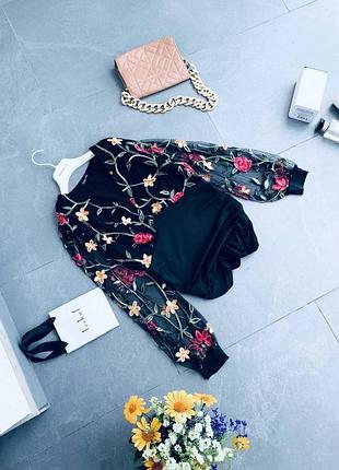 Блуза з вишивкою chicme