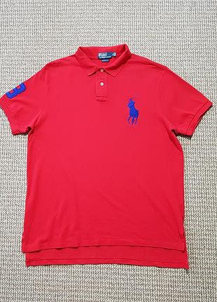 Ralph lauren polo big pony #3 поло футболка оригінал (xl)