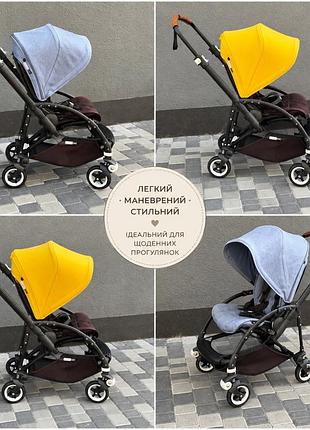 Коляска bugaboo bee 5. + багато аксесуарів!!! 4в1 за рахунок змінних чохлів!!!