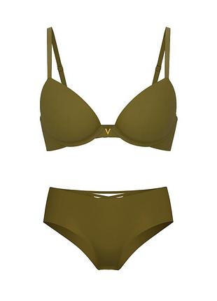 Комплект белья victoria's secret бюстгальтер и трусики чики
