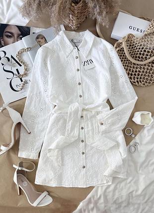 Сукня з прошви zara