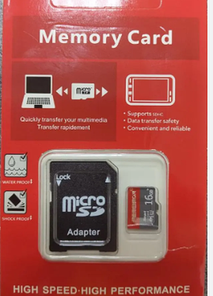 Карта памяти microsd на 16 gb