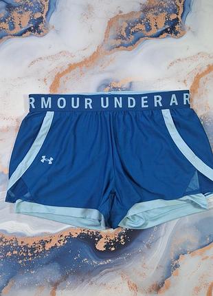 Шорти under armour play up 2 in 1 спортивні з лосинами