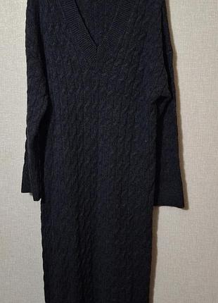 Платье свитер женская теплая, размер l/xl