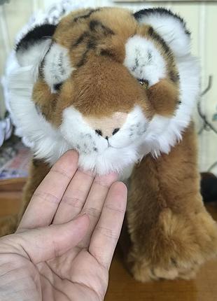 Реалистичная мягкая игрушка тигр zsl