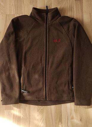 Фліска підклад чоловіча jack wolfskin l коричнева